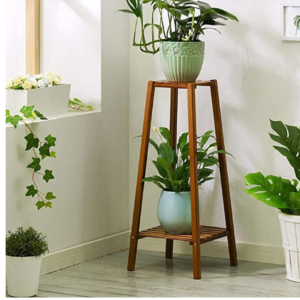 Tier Bamboo Plant Stand 