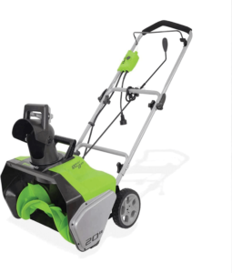 Greenworks 13 Amp 20-Inch Corded Snow Thrower